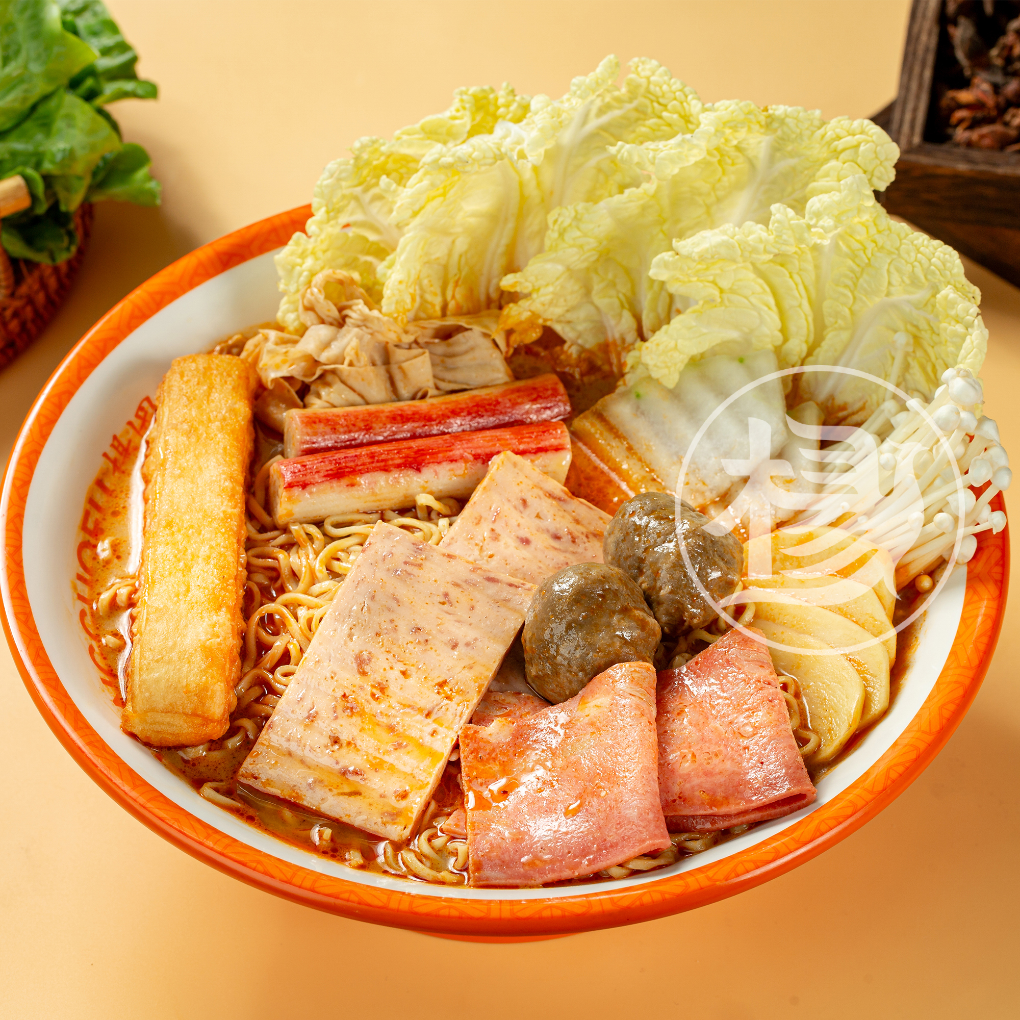 杨国福麻辣烫随心选4荤5素1主食单人餐兑换券1饿了么外卖券z