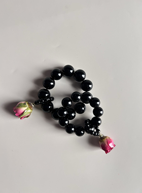 玫瑰 手捻／手机指环挂件