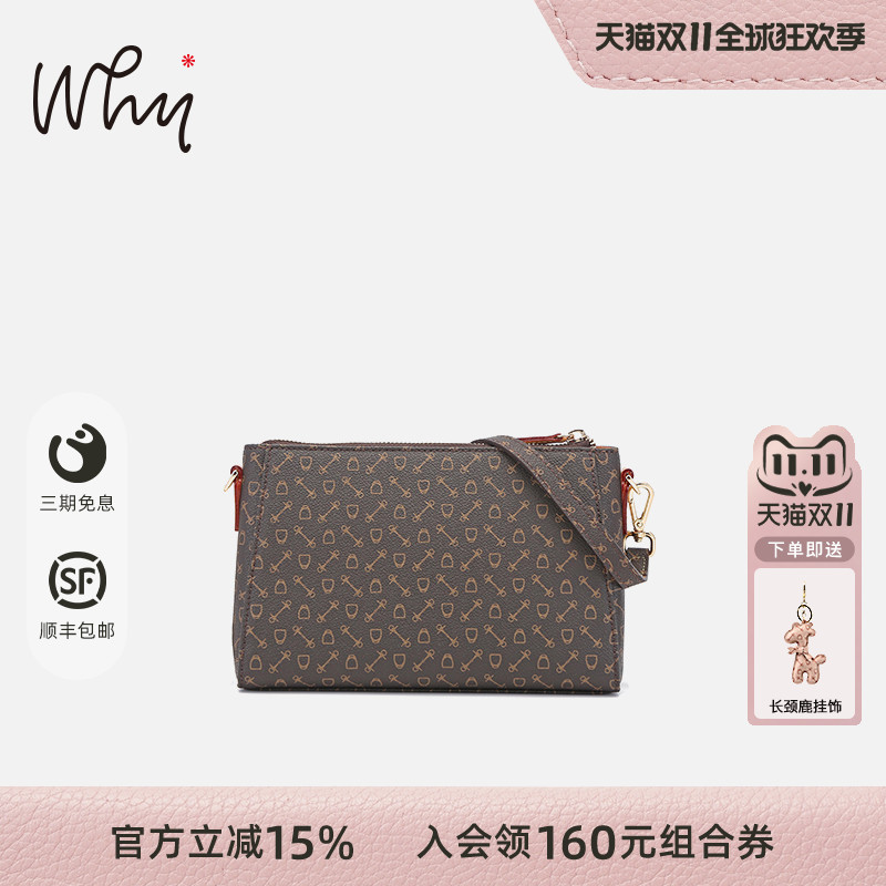 why小方包女斜挎包女通勤单肩包