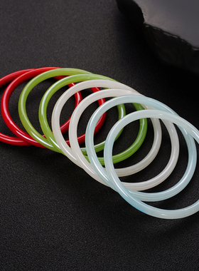 叮当手镯汉服配饰女仿玉轻奢古风