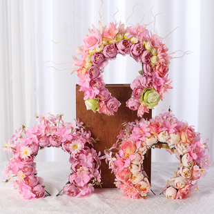 泉州浔埔簪花头饰材料包diy沾花发箍成品高端仿真鲜花头箍新款女