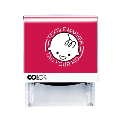 colop定制刻乐圃衣服姓名印章