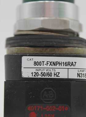 AllenBradley800TFXNPH16RA7绿色蘑菇头按钮