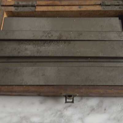 Large Gauge Block Set PCS 9 Set HighQuality Steel