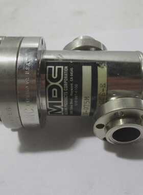 MDC IV075M 34Mini CFF Inline viton seal bellow knob. Metal b