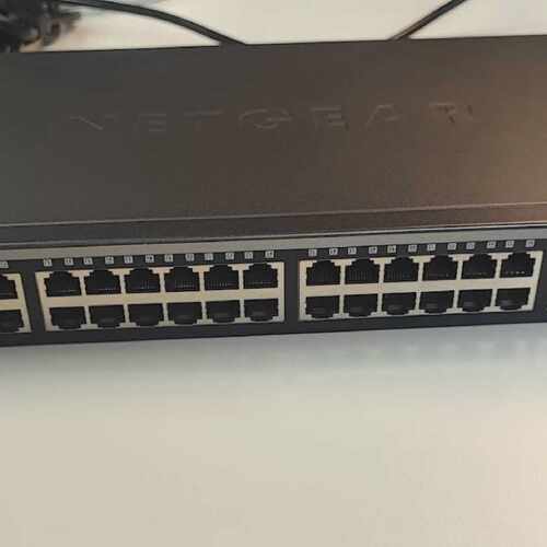 NETGEAR ProSAFE GS750E 48Port Gigabit Smart Managed Plus Swi