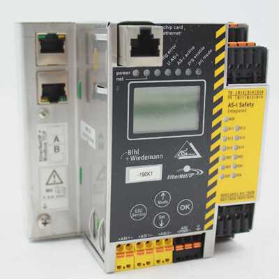 Bihl BWU2821 ASI 3.0 EthernetIP Modbus Controller