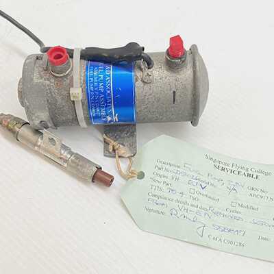 CD Associates CD50027 CD50026 Heater Fuel Pump Beechcraft Ba