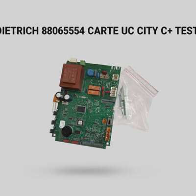 DE DIETRICH 88065554 CARTE UC CITY C TESTEE
