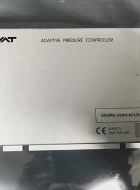 VAT PM6 650PM24AHAEU30085 Adaptive Pressure Controller