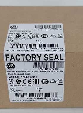Allen Bradley 1794TB32 32pt Flex Terminal Base *NEWSEALED*