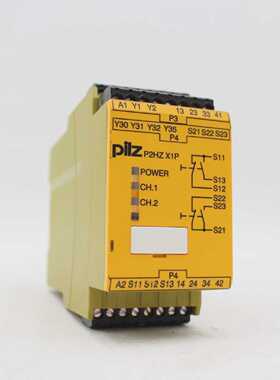 PilzP2HZX1P24VDC3no1nc2so独立安全控制继电器