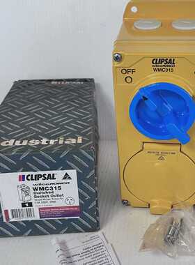 Clipsal Wilco WMC315 15A 250V Switched Socket Outlet IP66 Me