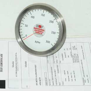 ElectroFlow Controls M25X Analogue RPM Gauge ATEX Certificat