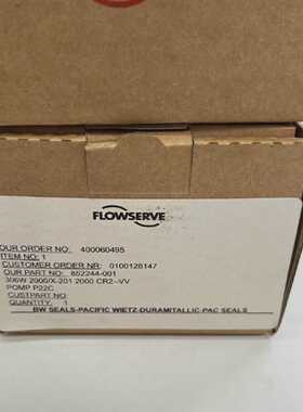Flowserve 852244001 306W 2000 X201 2000 CR2VV POMP P22C *New
