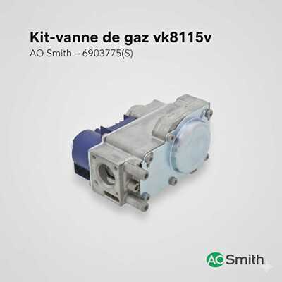 Aosmith Kitvanne de gaz vk8115v 6903775S