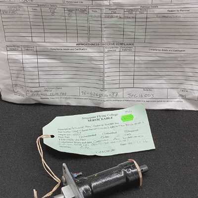 Beechcraft 9652601437 Elevator Tab Actuator Assembly ex Baro