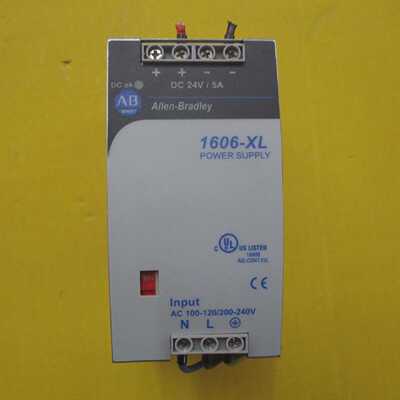 ALLENBRADLEY 1606XL POWER SUPPLY 1606XL120D 100120200240V 2.