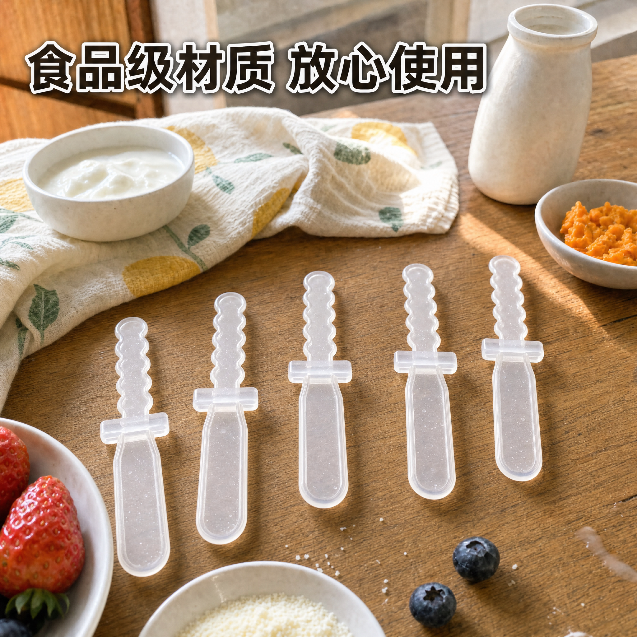 奶酪棒雪糕棒循环棒模具食品级自制冰棍家用方便卫生宝宝辅食神器图片
