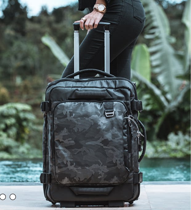 德国代购Samsonite Midtown新秀丽大容量两轮登机软壳背包行李箱