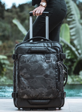 德国代购Samsonite Midtown新秀丽大容量两轮登机软壳背包行李箱