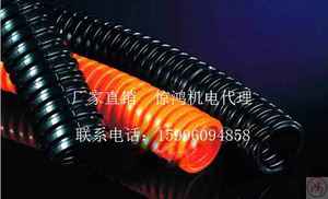 PE塑料波纹管穿线软管PE塑料软管黑色软管电线电缆保护套管塑料管