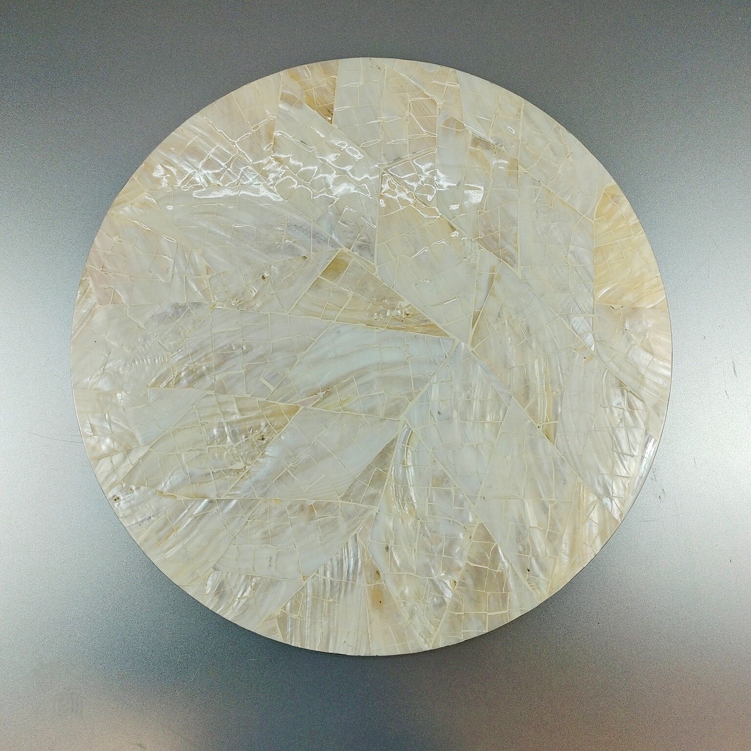 白色人鱼姬餐盘垫隔热垫40cm