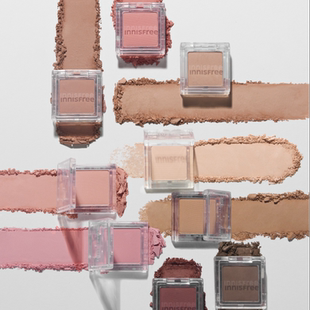 Innisfree悦诗风吟单色眼影眼窝打底色大地色m4哑光新手m9珠光G14