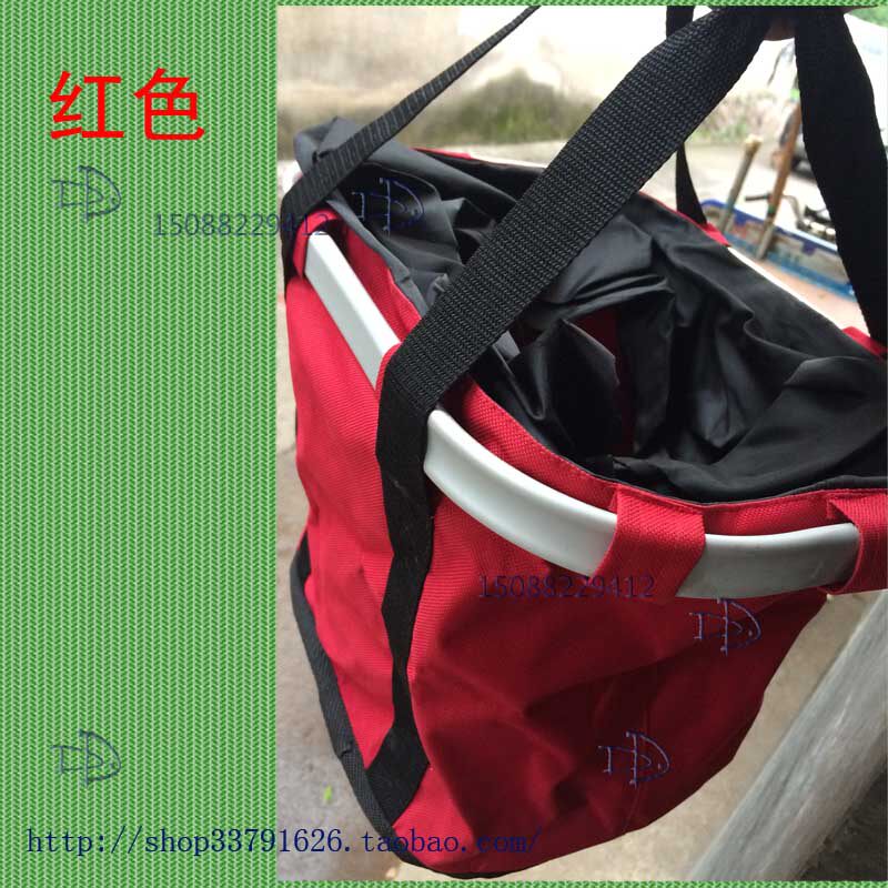 Panier pour vélo en toile - Ref 2266548 Image 3