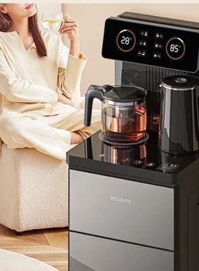 美菱茶吧机MY-C919 家用饮水机遥控智能 双温双显双出水口