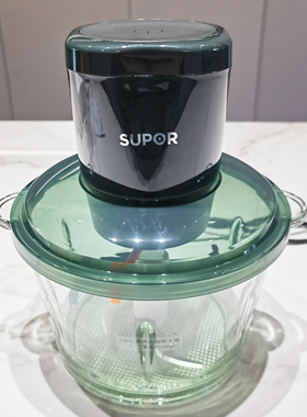 苏泊尔JRD05-U绞肉机家用搅拌机多功能料理辅食碎肉绞菜机大容量