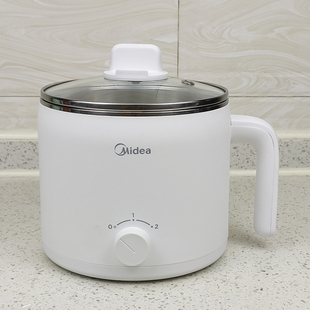 DY16Easy101小电锅迷你寝室煮面神器多功能电热火锅 美 Midea