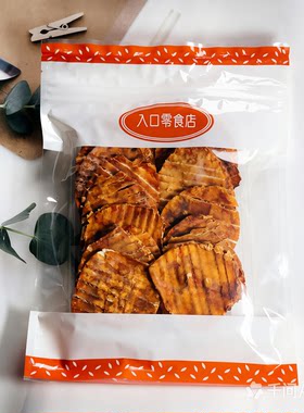 香港优之良品日烧风琴鱿鱼同款海鲜零食100克开袋即食