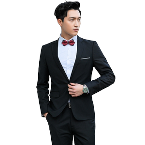 悍墨旗舰店伴郎服兄弟装团男西装马甲衬衫西式冬装结婚礼服大码西服套装外套