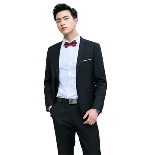 伴郎服兄弟装团西装男马甲衬衫冬季新郎大码西服套装外套礼服全套