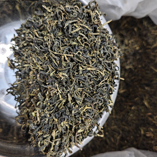纯手工炒茶 口感清香散装绿茶正宗高山茶叶茶梗 浓香春茶嫩芽清茶