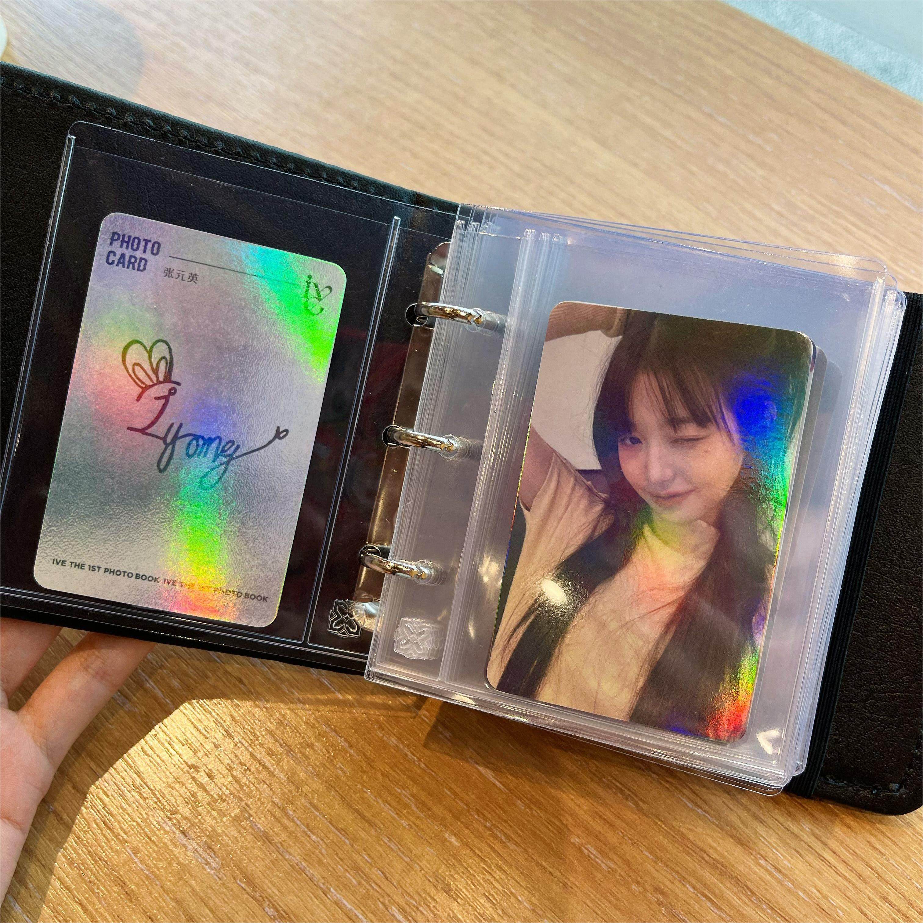 一宫格专辑小卡收纳册加硬加厚紧凑3寸拍立得活页ins卡册防掉卡