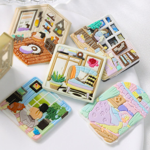 新品 火漆印章黄铜头文艺手账信封盖印章头 原创房间系列