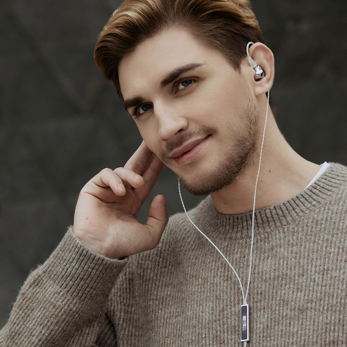 旷世QUESTYLE新品NHB15HiFi耳塞真无损入耳式监听有线适苹果耳机