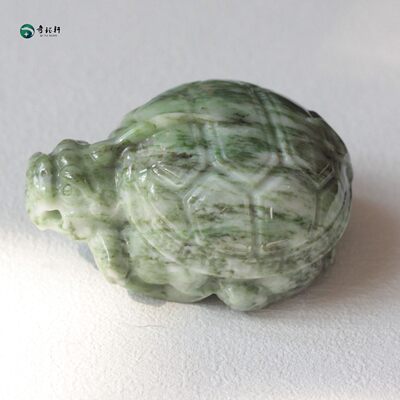 奇钰轩天然南阳独山玉龙龟把件
