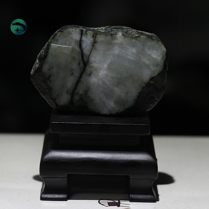 奇钰轩 天然缅甸翡翠原石天然原石小摆件奇石观赏石