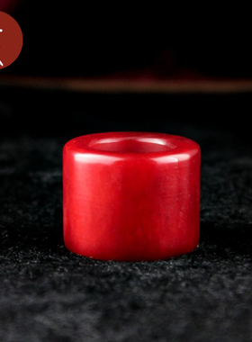 驼骨扳指戒指环天然骆驼骨射箭男士霸气大拇指饰品满血料骨头文玩