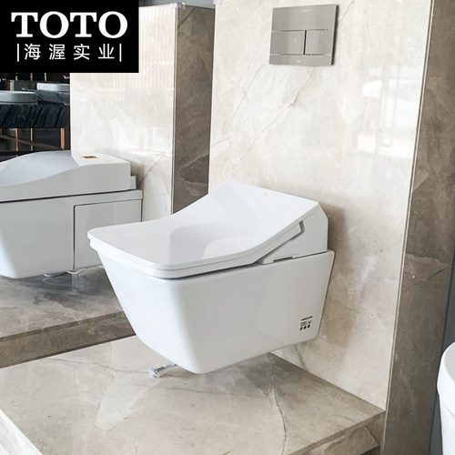 TOTO壁挂马桶卫生间家用悬空型CW522B埋入式挂墙暗装坐便器