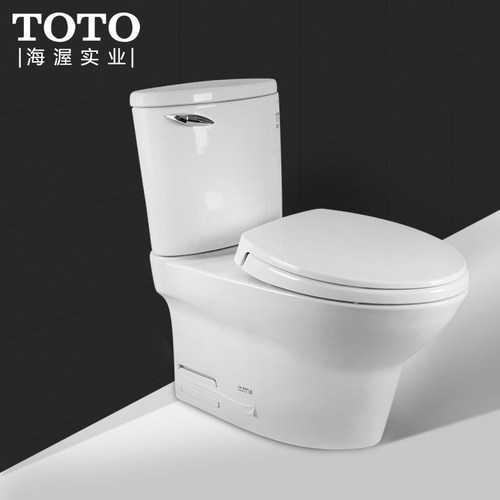 toto卫生间虹吸式后排抽水马桶