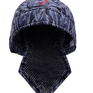 威特仕火狐狸防尘帽劳保焊工防烫帽子电焊头套工作帽电焊防护用品