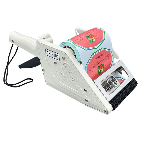 Aplicador Manual de etiquetas 日本TOWA APF-100手动标签贴标机