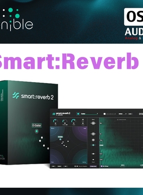 正版 sonible smart:reverb 2 Ai内容感知型空间建模智能混响插件
