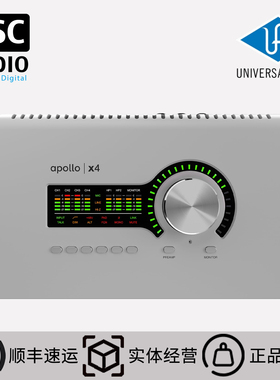 UA 阿波罗Apollo X4 G2雷电3 录音棚专业音频接口 DSP运算声卡