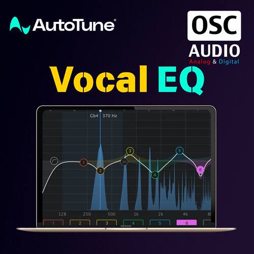 正版Antares Vocal EQ 人声均衡效果器插件 AI分析