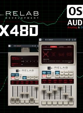正版Relab LX480 Dual-Engine双引擎混响效果器 经典莱斯康复刻